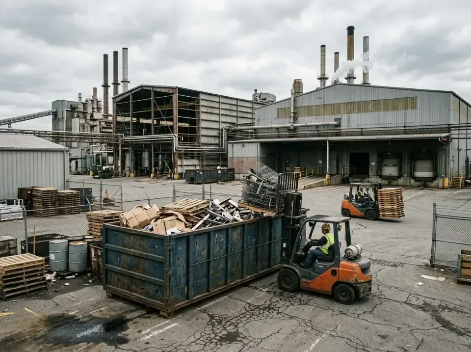 industrial-factory-scrap-conta-003 — frequently asked questions, Cheap Roll-off Dumpster Rentals in St. James, MD